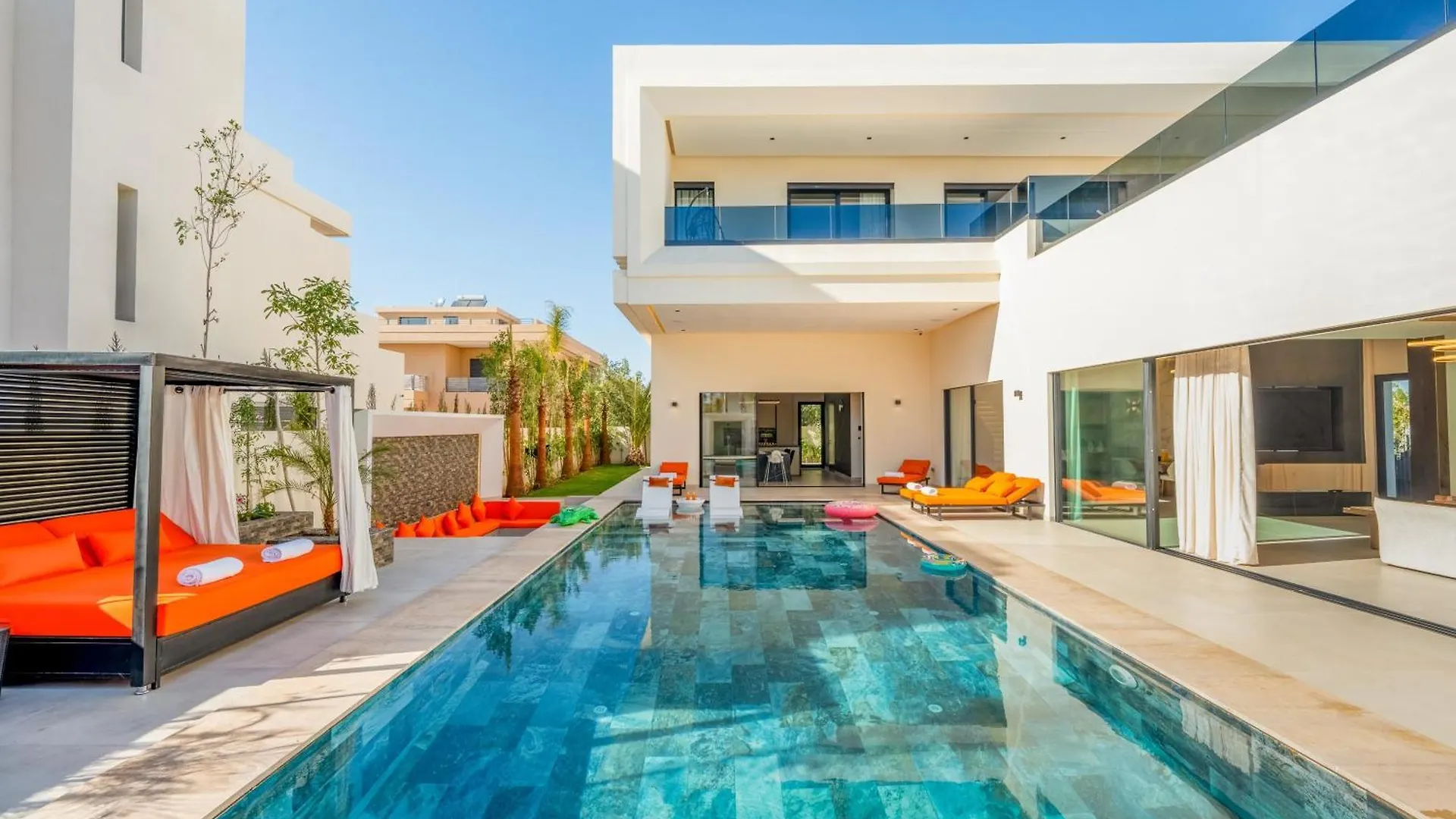Luxury Villa Heated Pool, Cinema & Game Room Marrakesh