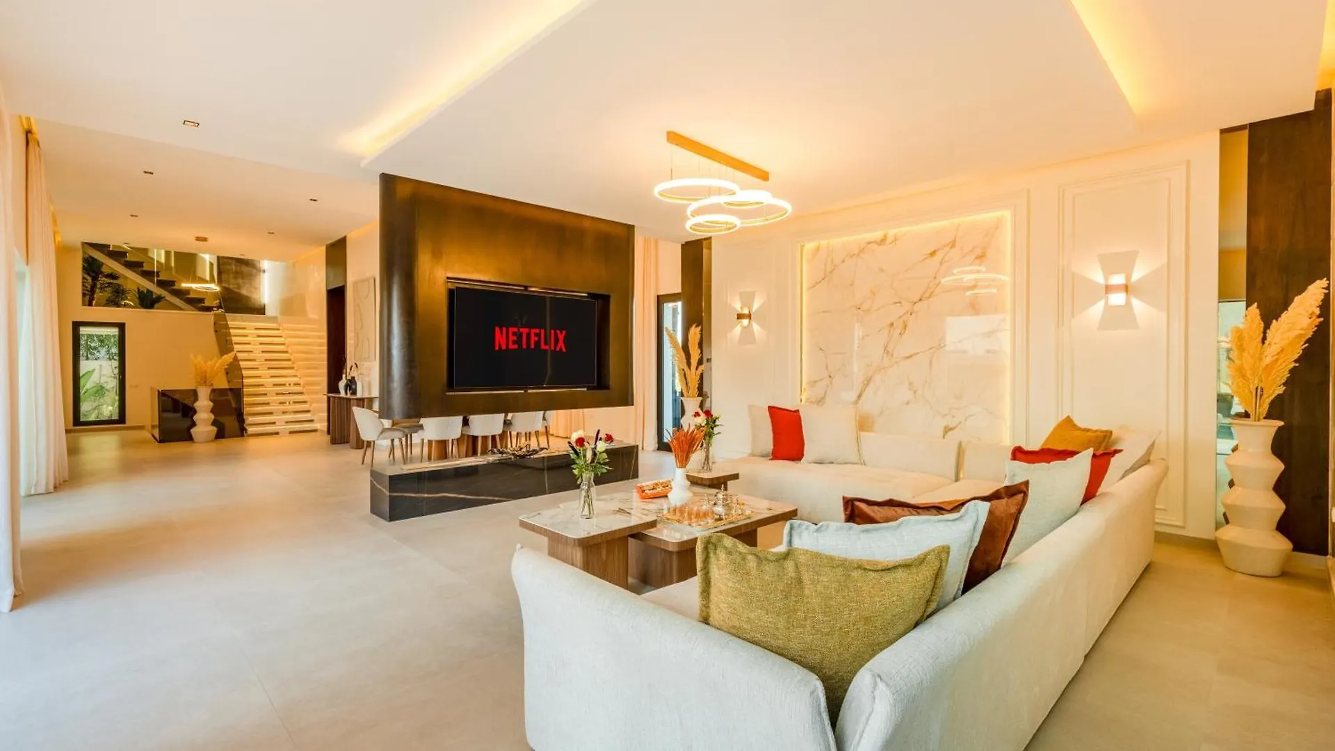 Luxury Villa Heated Pool, Cinema & Game Room Marrakesh Marokko