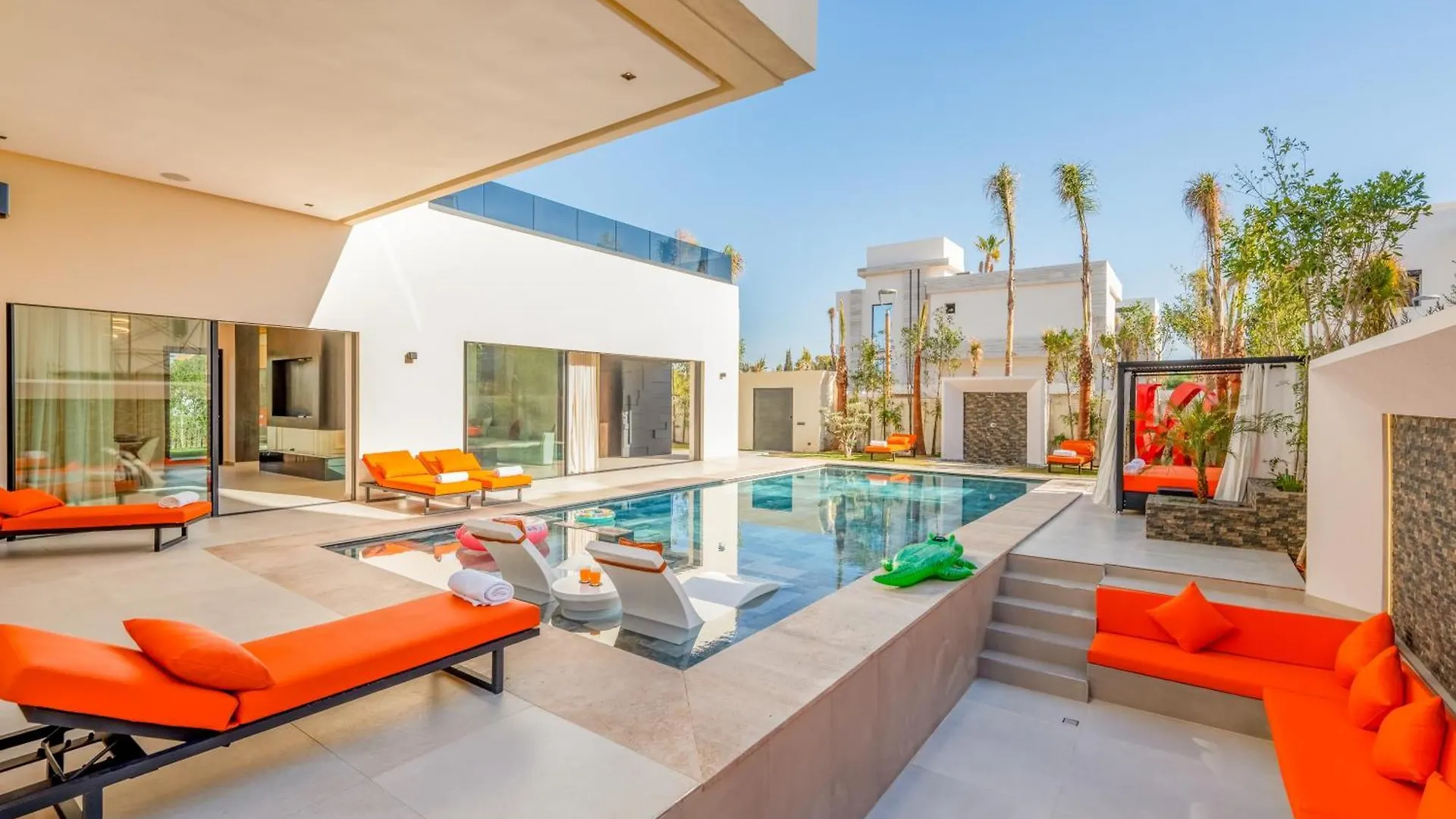 Luxury Villa Heated Pool, Cinema & Game Room Marrakesh