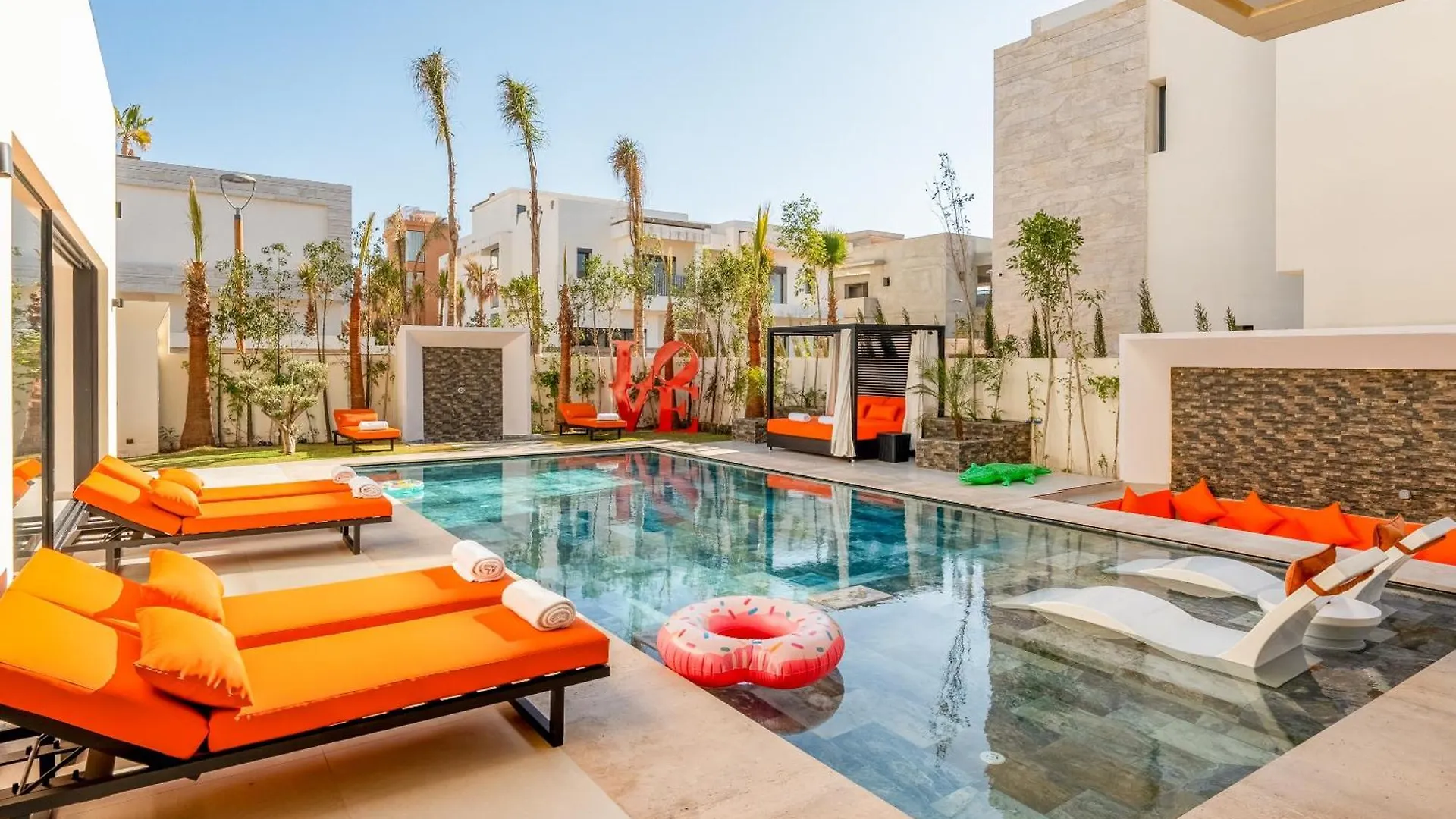 Luxury Villa Heated Pool, Cinema & Game Room Marrakesh