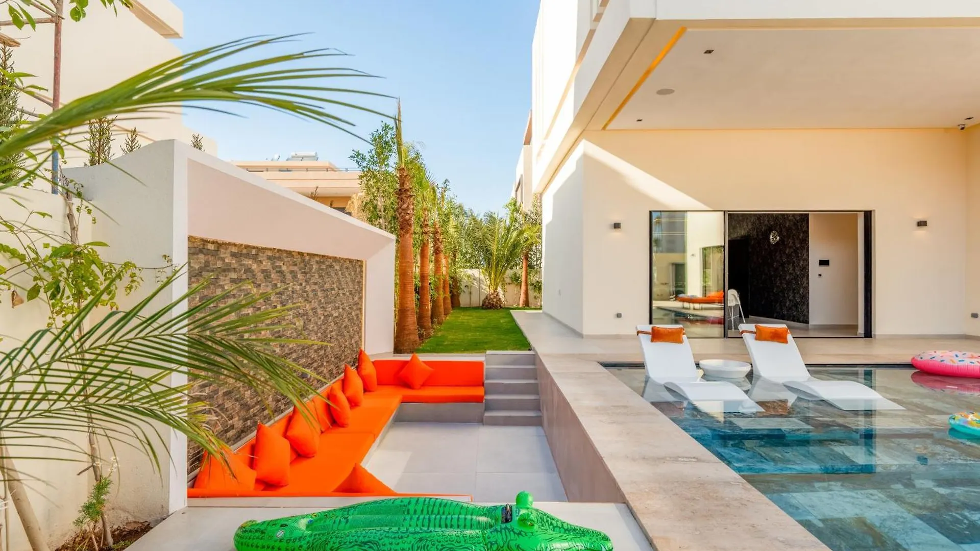 Luxury Villa Heated Pool, Cinema & Game Room Marrakesh 0*,