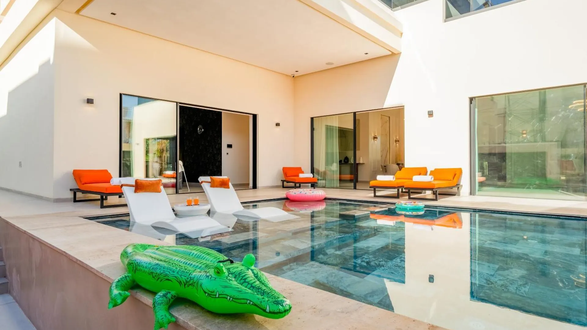 Luxury Villa Heated Pool, Cinema & Game Room Marrakesh